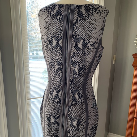 Debbie Shuchat snakeskin print dress sz L - Picture 3 of 6